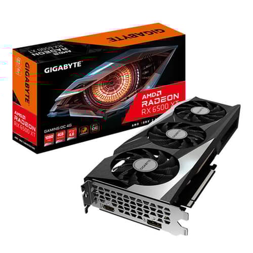Gigabyte RX 6500 XT Gaming OC 4GB Gaming Graphics Card